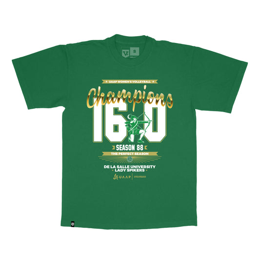 DLSU Lady Spikers | Champions 16-0 Perfect Season T-Shirt UAAP Season 88