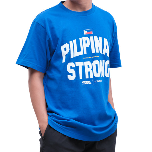 VLC | SGA Pilipinas Strong Royal Blue Tee