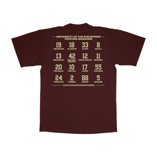 UP Basketball Champions Season 87 Maroon Shirt