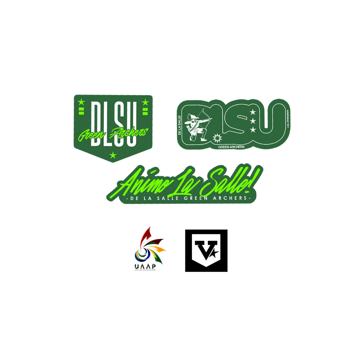 DLSU Classic V2 Sticker Collection – Varsity Lifestyle Co.