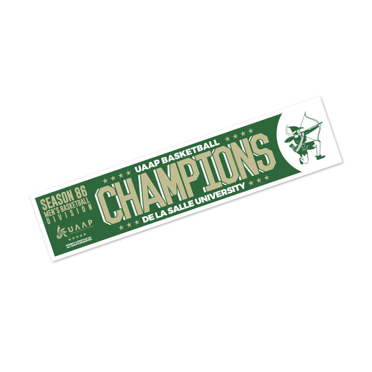 DLSU Champions Long Sticker