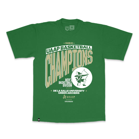 DLSU UAAP Basketball Champions Green Shirt