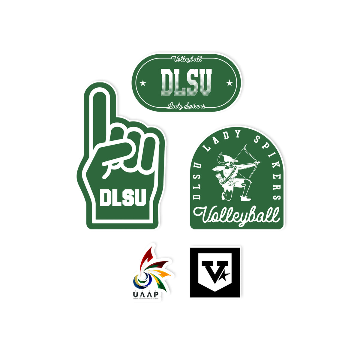 DLSU Volleyball Sticker Collection – Varsity Lifestyle Co.