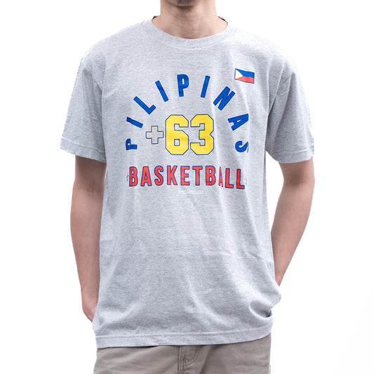 VLC | Smart Pilipinas Basketball Gray T-Shirt