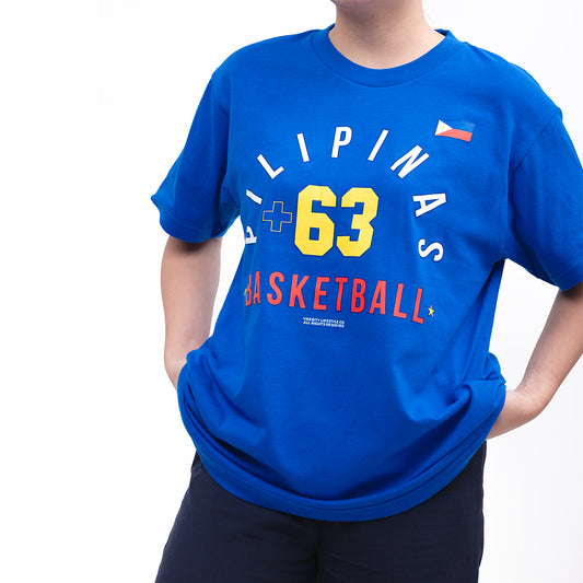 VLC | Smart Pilipinas Basketball Royal Blue T-Shirt
