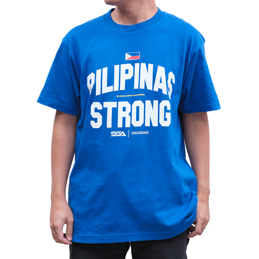 VLC | SGA Pilipinas Strong Royal Blue Tee