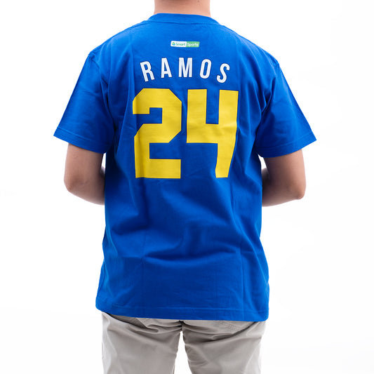 VLC | Ramos #24 Pilipinas Basketball Royal Blue T-Shirt