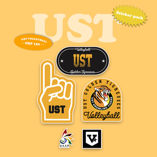 UST Volleyball Sticker Collection